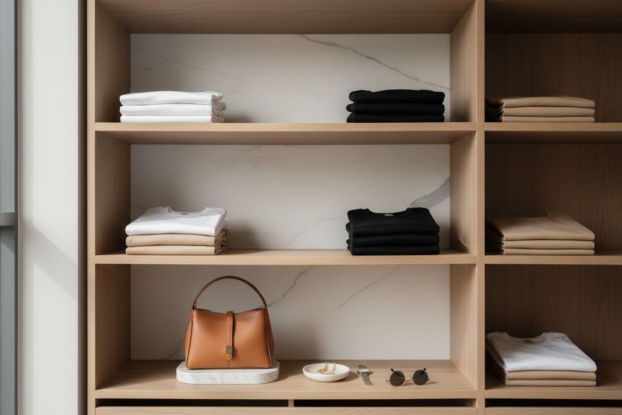 Como Construí o Meu Guarda-Roupa Minimalista