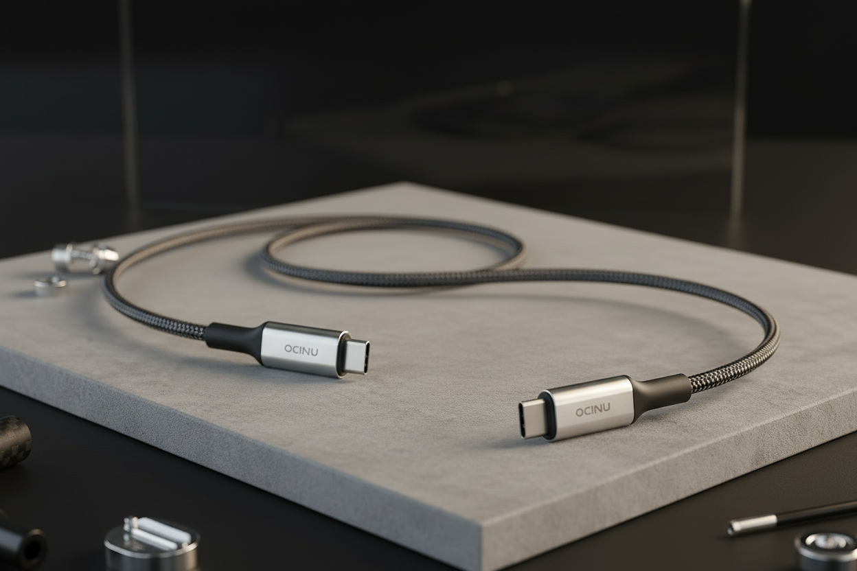 Cabo USB-C para USB-C OCINU Premium