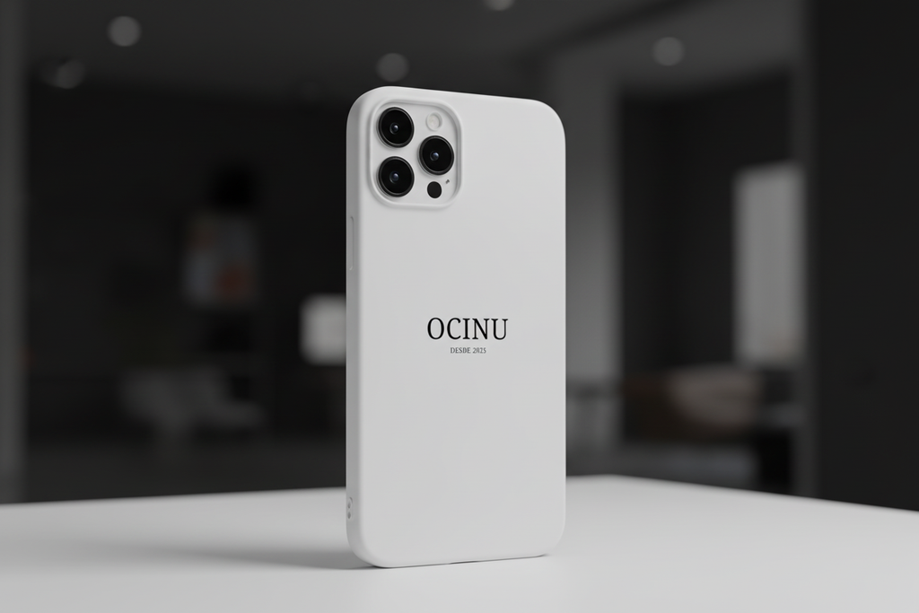 Capa iPhone 17 Pro Max Branca - Vista 2