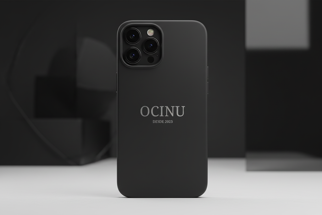 Capa iPhone 17 Pro Max OCINU Preta