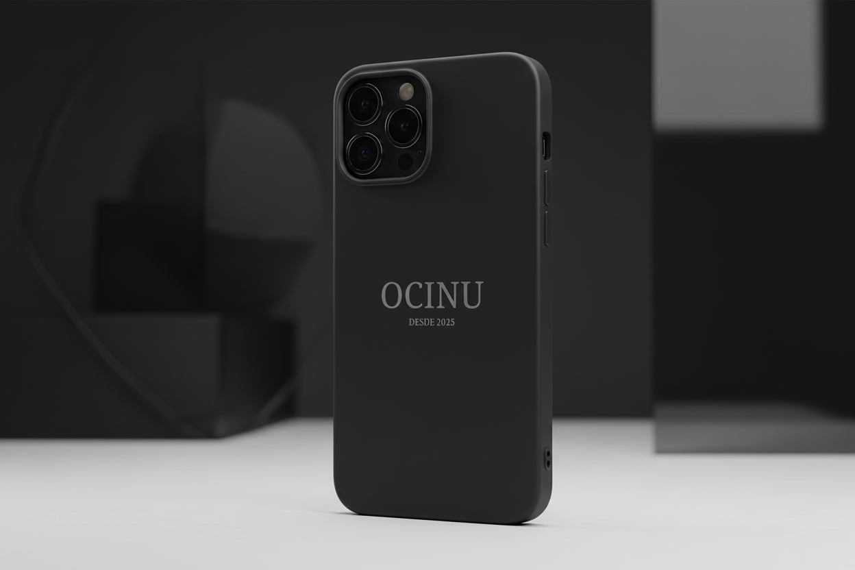 Capa iPhone 17 Pro Max Preta - Vista 2