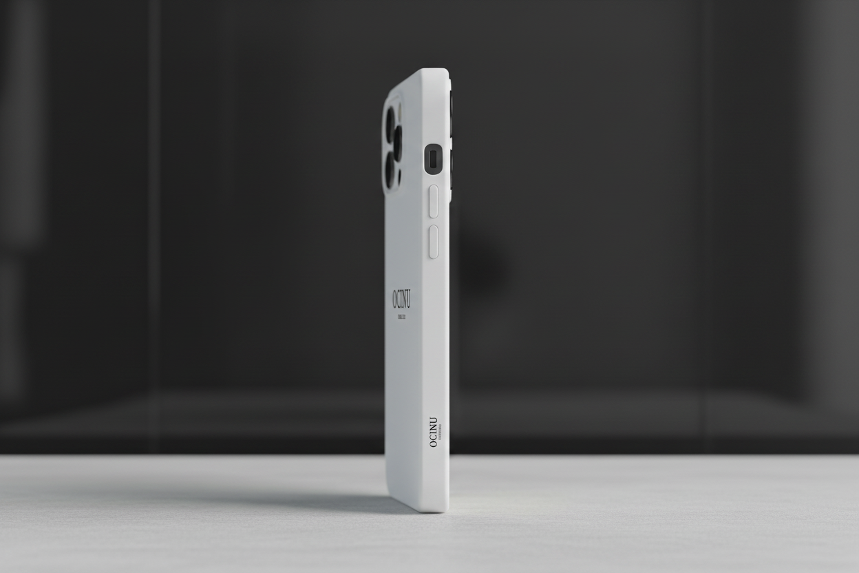 Capa iPhone 17 Pro Max OCINU - Vista Ângulo