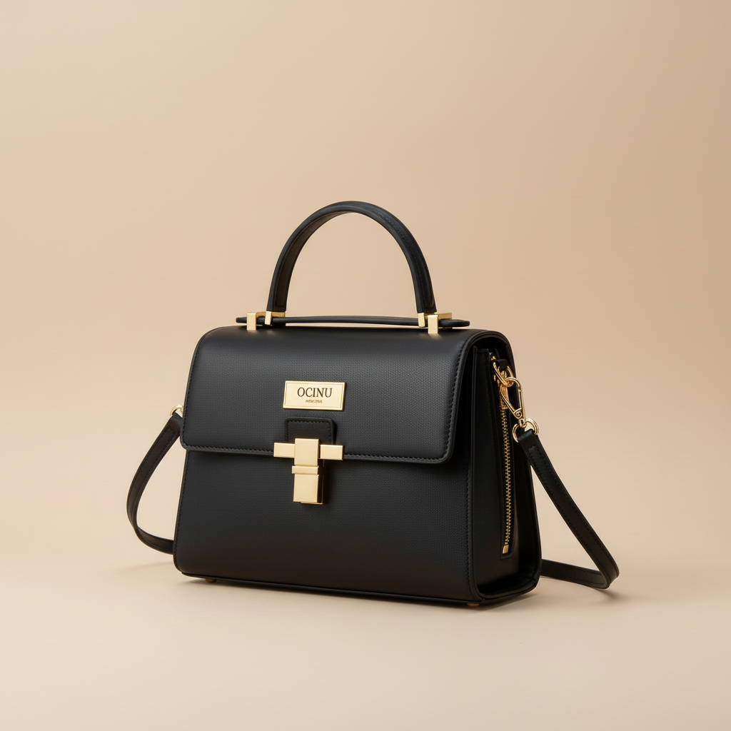 Mala Premium OCINU Preta - Vista Frontal